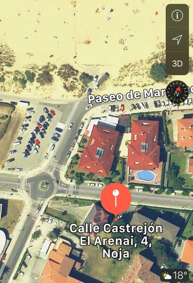 Apartamento El Arenal Playa De Ris Noja Dış mekan fotoğraf